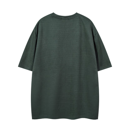 Thorn Embroidered Short Sleeve T-shirt Top